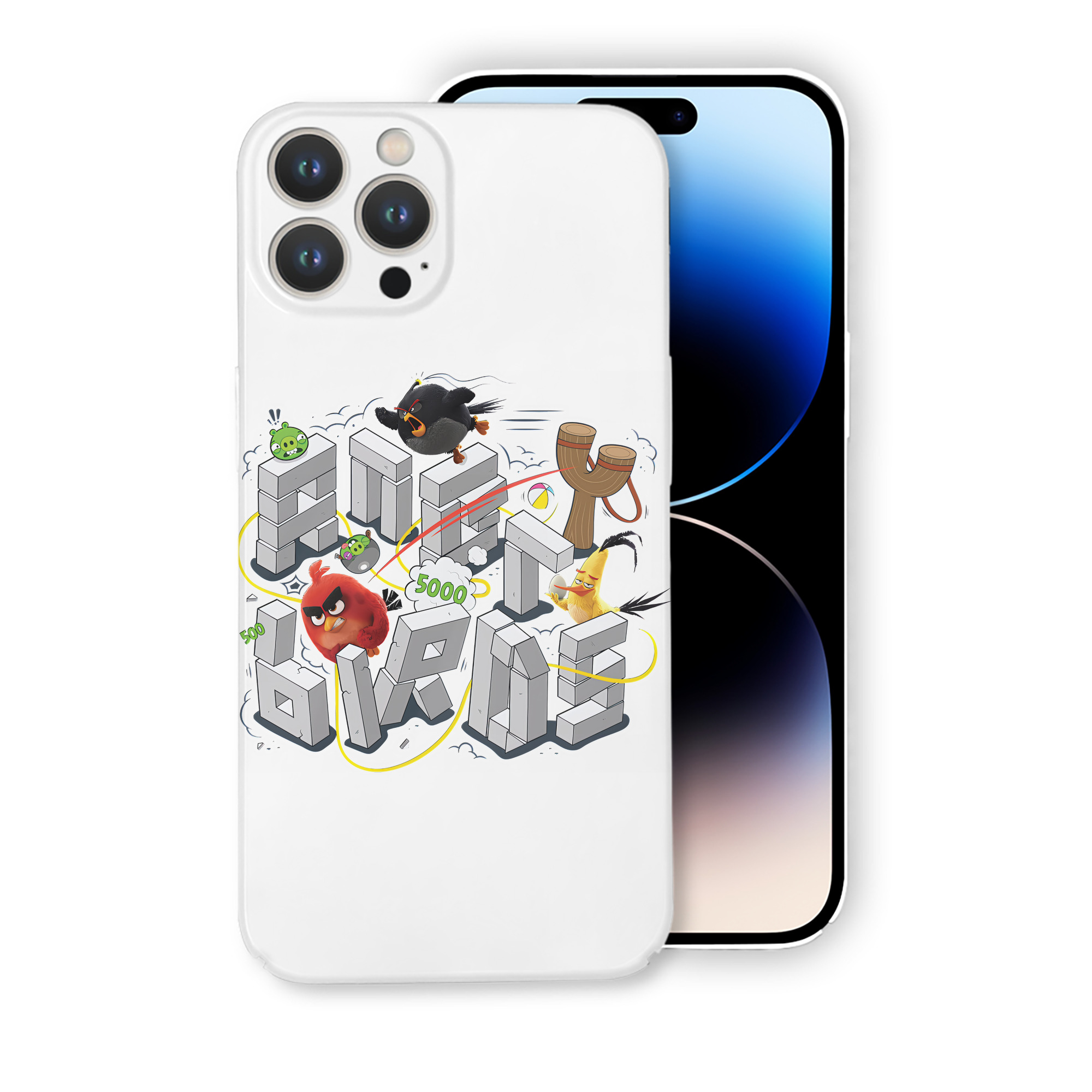 （画像用） Angry Birds アングリーバード 【iPhone 14シリーズ対応】ハードケース